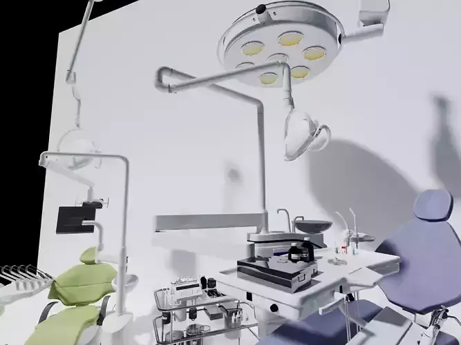 dentalclinic 3D model 3