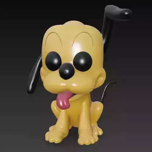 Estilo Funco Pop Figura Coleccionable Chico Perro Pluto