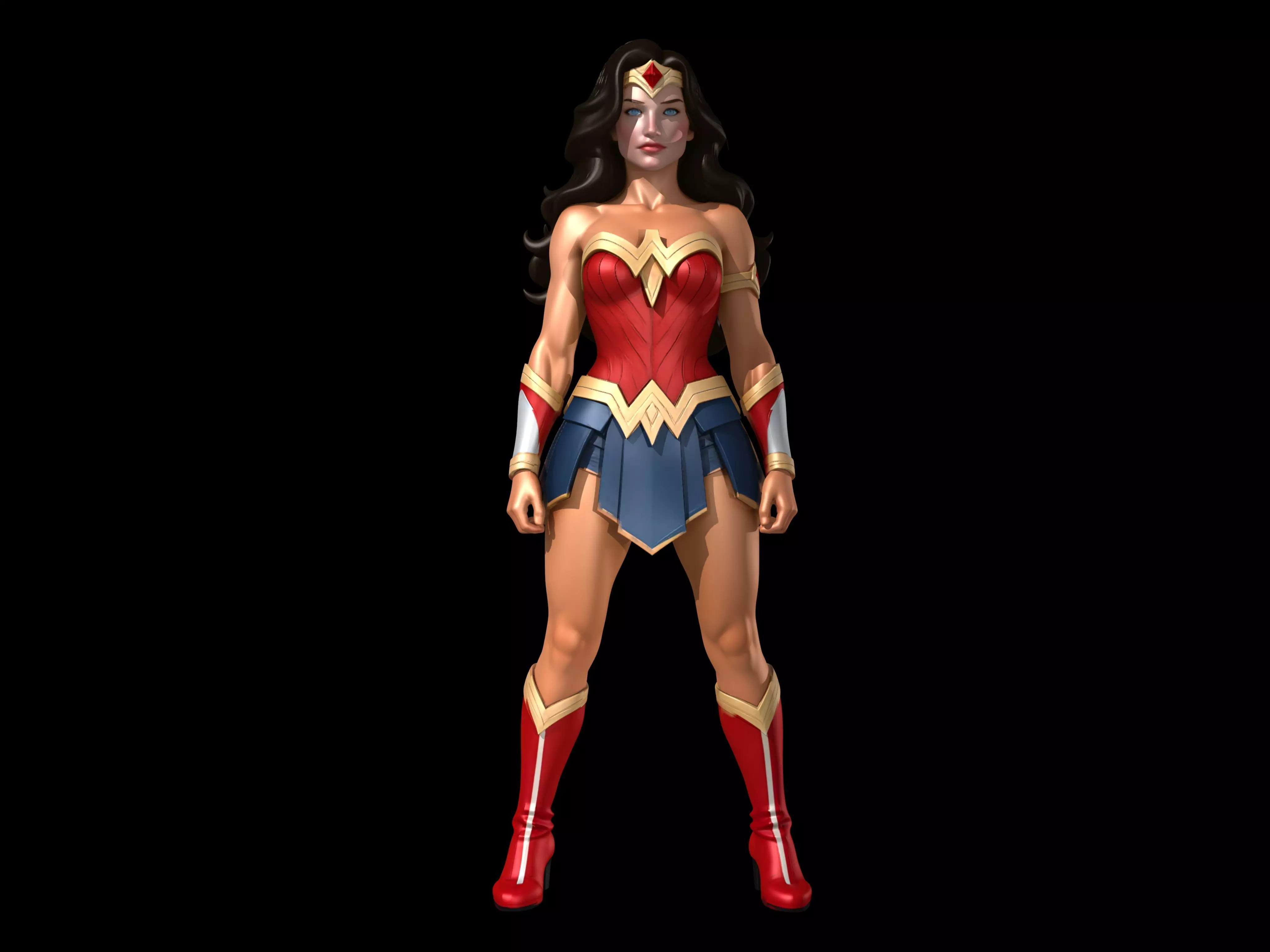 Wonder Woman 3D model