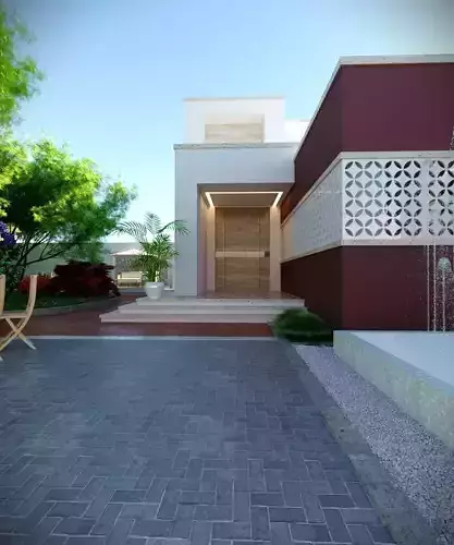 3D Model Modern Luxury  High-Quality Low-poly 3D model 2