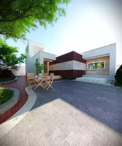 3D Model Modern Luxury  High-Quality Low-poly 3D model 3