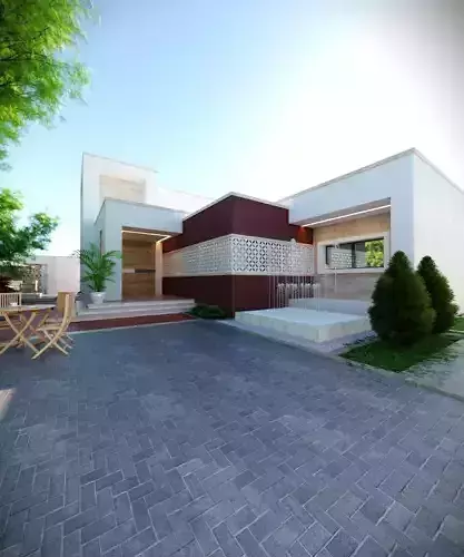 3D Model Modern Luxury High-Quality Low-poly 3D model