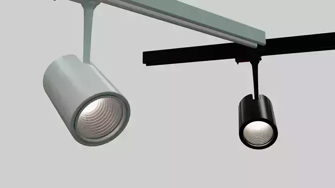 Led White and Black 3D model