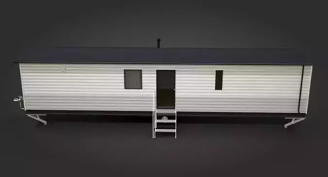 Mobile Home 3D model 5
