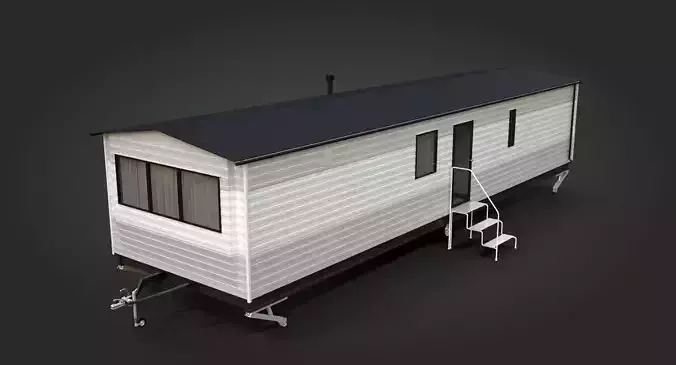 Mobile Home 3D model 6