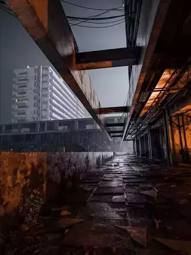 Tokyo Japan Building Pack Blender 3D model 7
