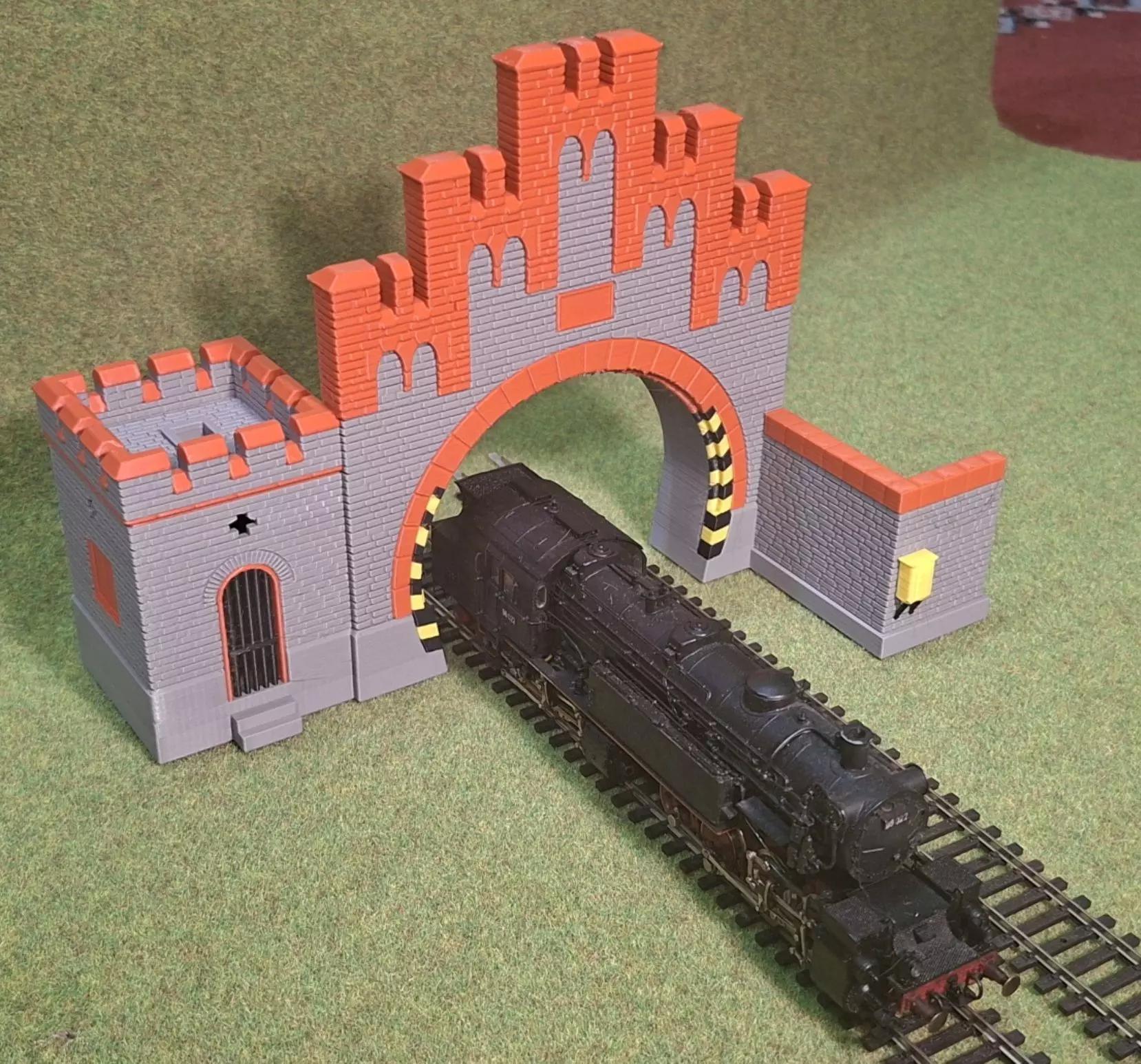 German portal Weilburg South 1-87 FDM color 3D print model