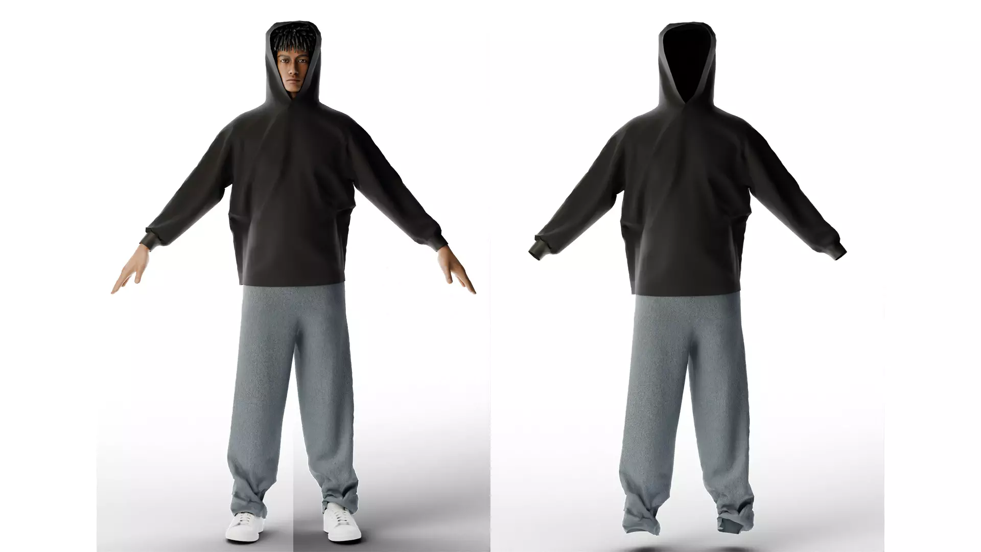 Mens Modern Tech wear Cargo Pants or Tactical Joggers 3D model