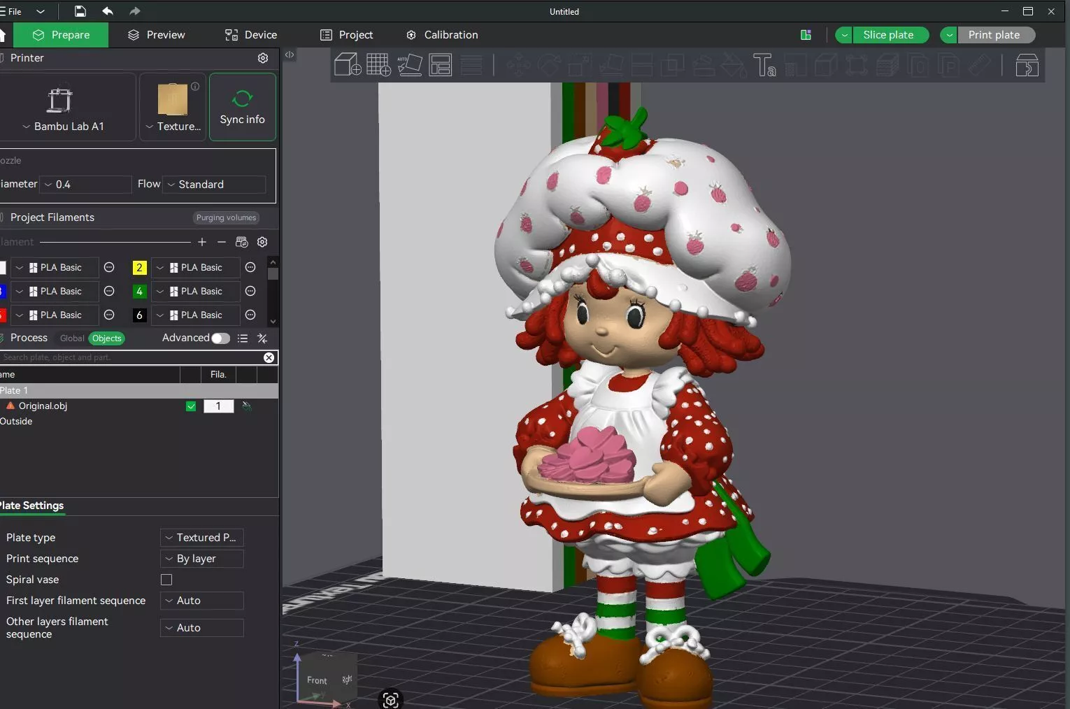 Strawberry Shortcake Berry Bitty Adventures Color 3D Printable 3D