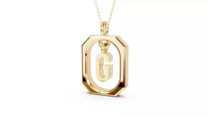 Pendant Letter G