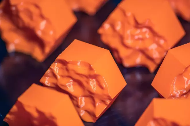 Lunar Tiles Made with Regolith Highfield Free 3D print model