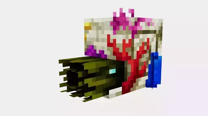 NAUTILUS CORAL ZOMBIE Base Minecraft