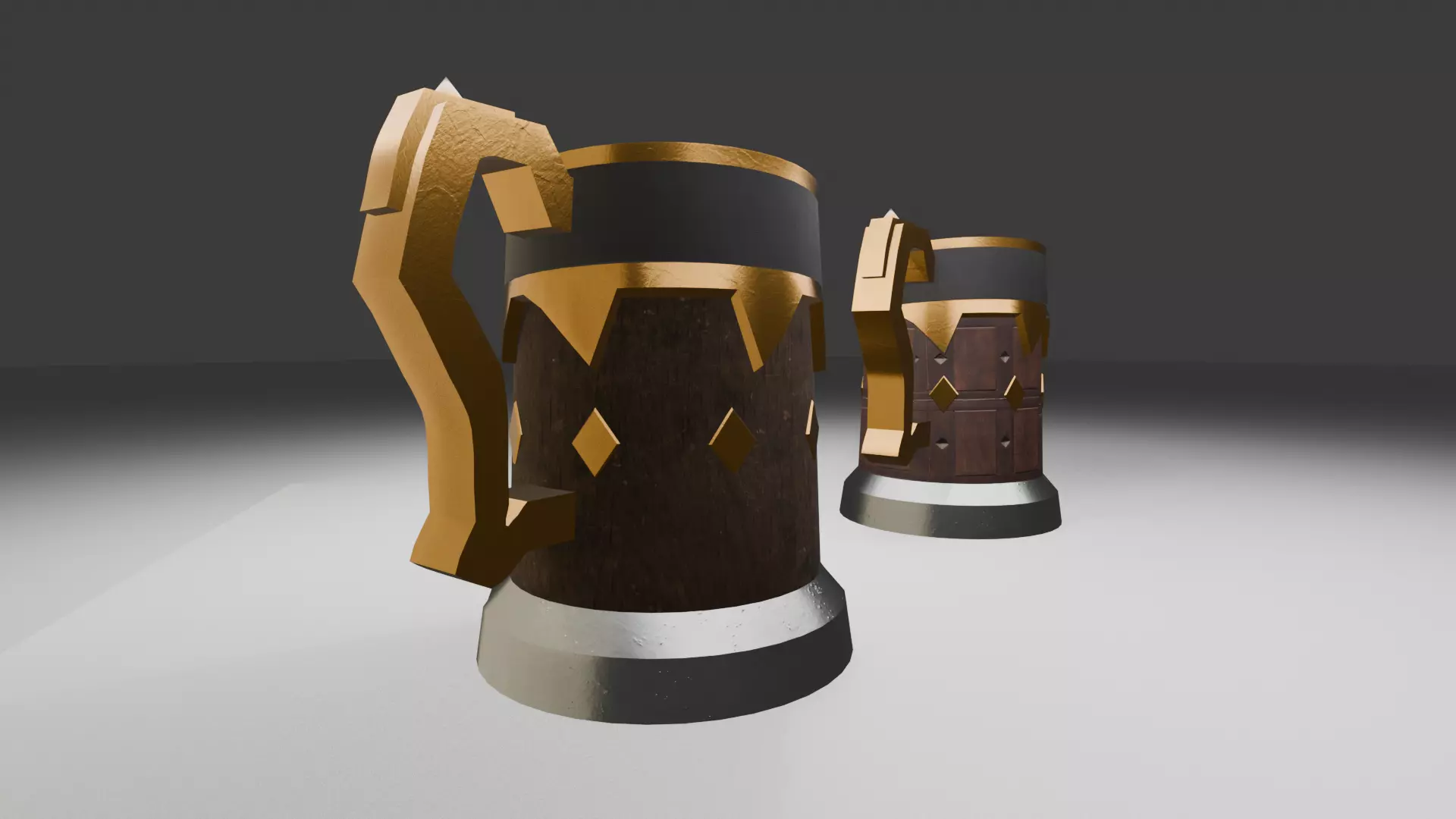 Fantasy Ale Mug Free low-poly 3D model
