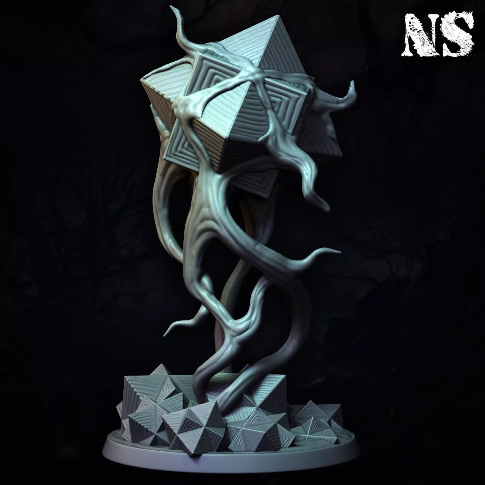 Spheroidal Bubbles Sentient Polyhedron 3D print model