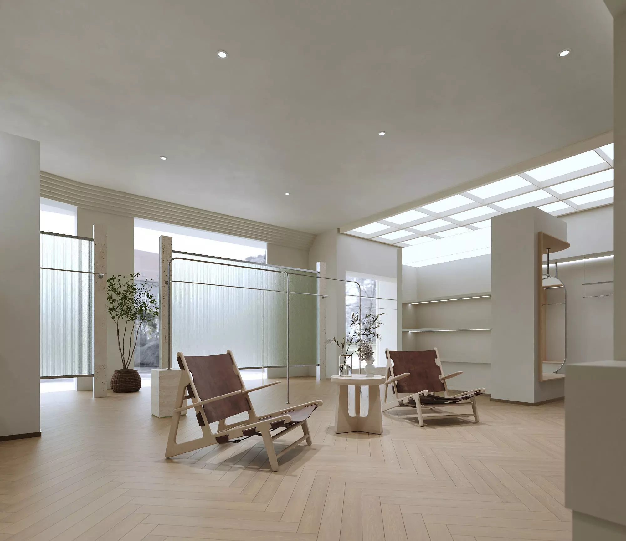 clothing store interior 58 3D model