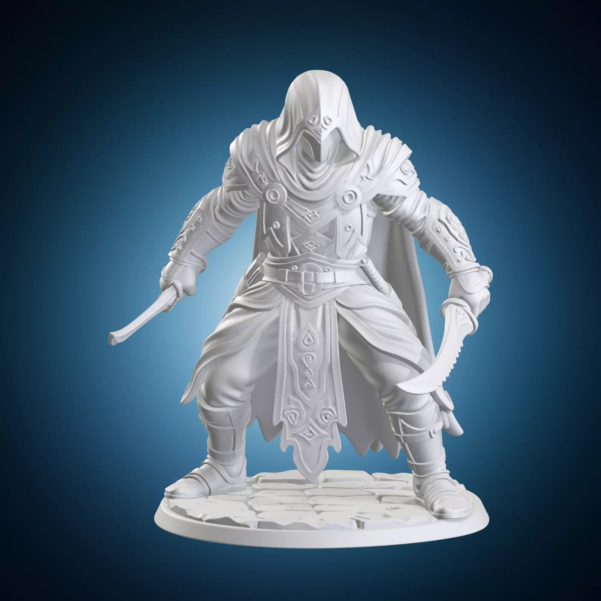 Assassins Creed Brotherhood of Venice Boardgame on Base 3D print model