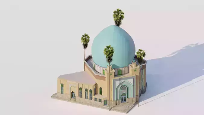 MOSQUE-Mosque Complex 3D model