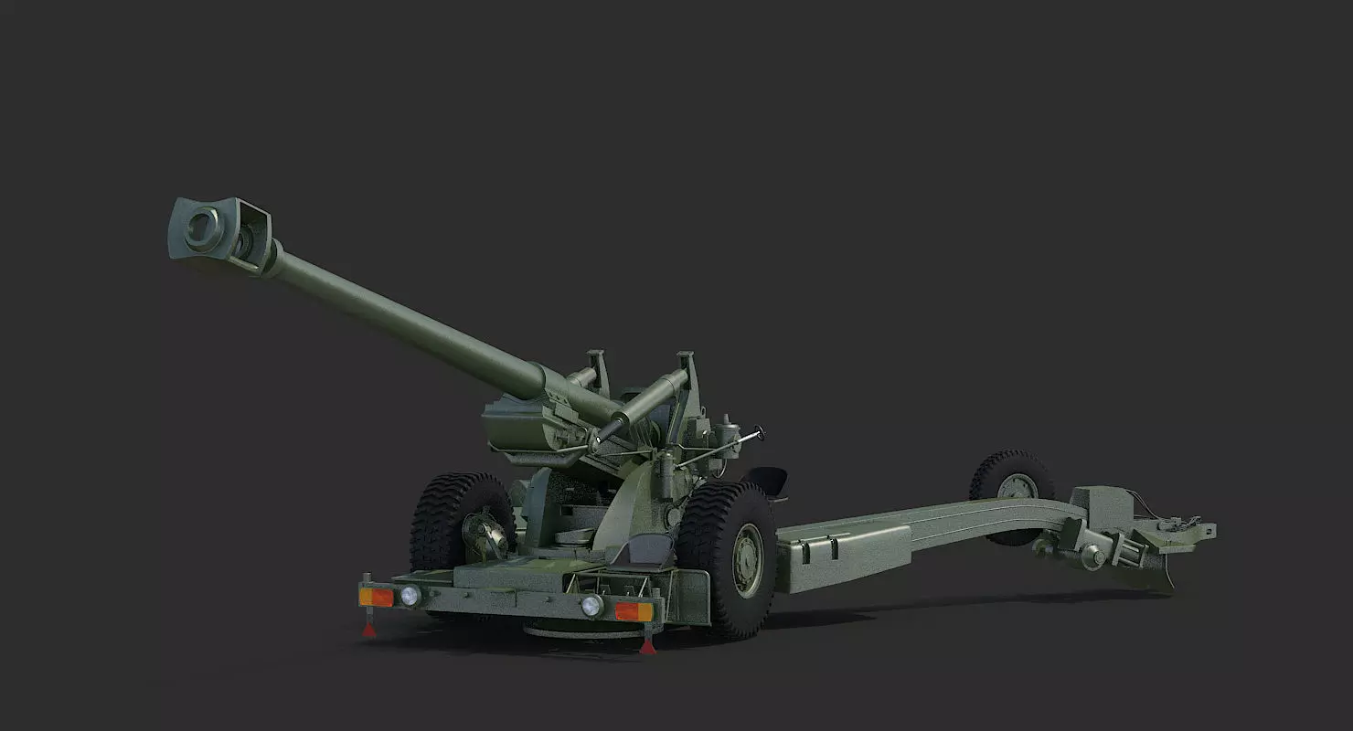 FH70 Howitzer 3D model