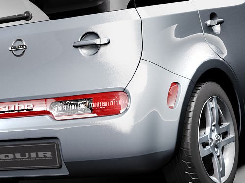 Nissan Cube 3D model_3