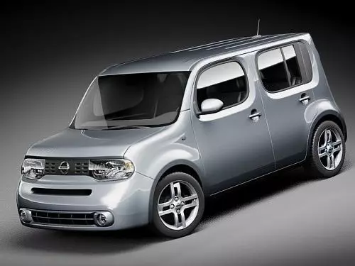 Nissan Cube 3D model_0