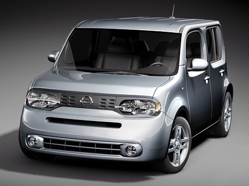 Nissan Cube 3D model_1