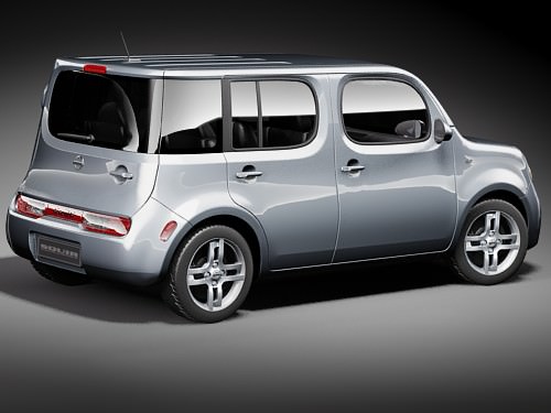 Nissan Cube 3D model_4