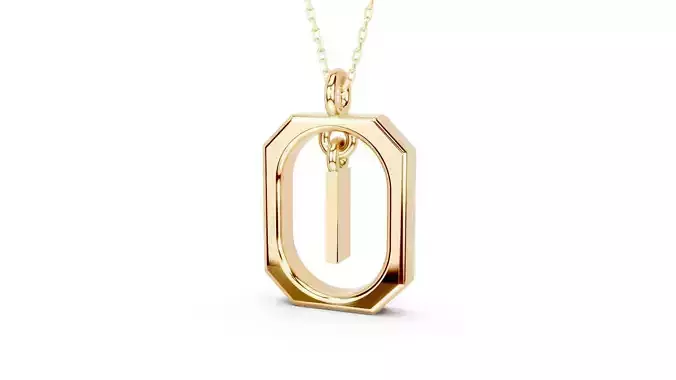 Pendant Letter I