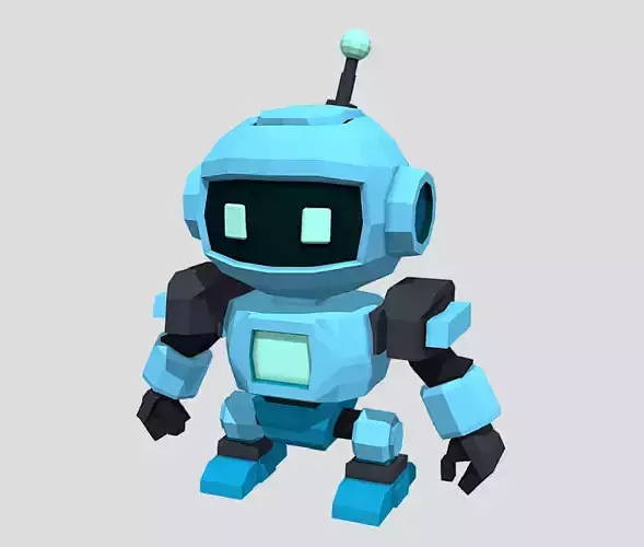 Basic Robot 3D model | CGTrader