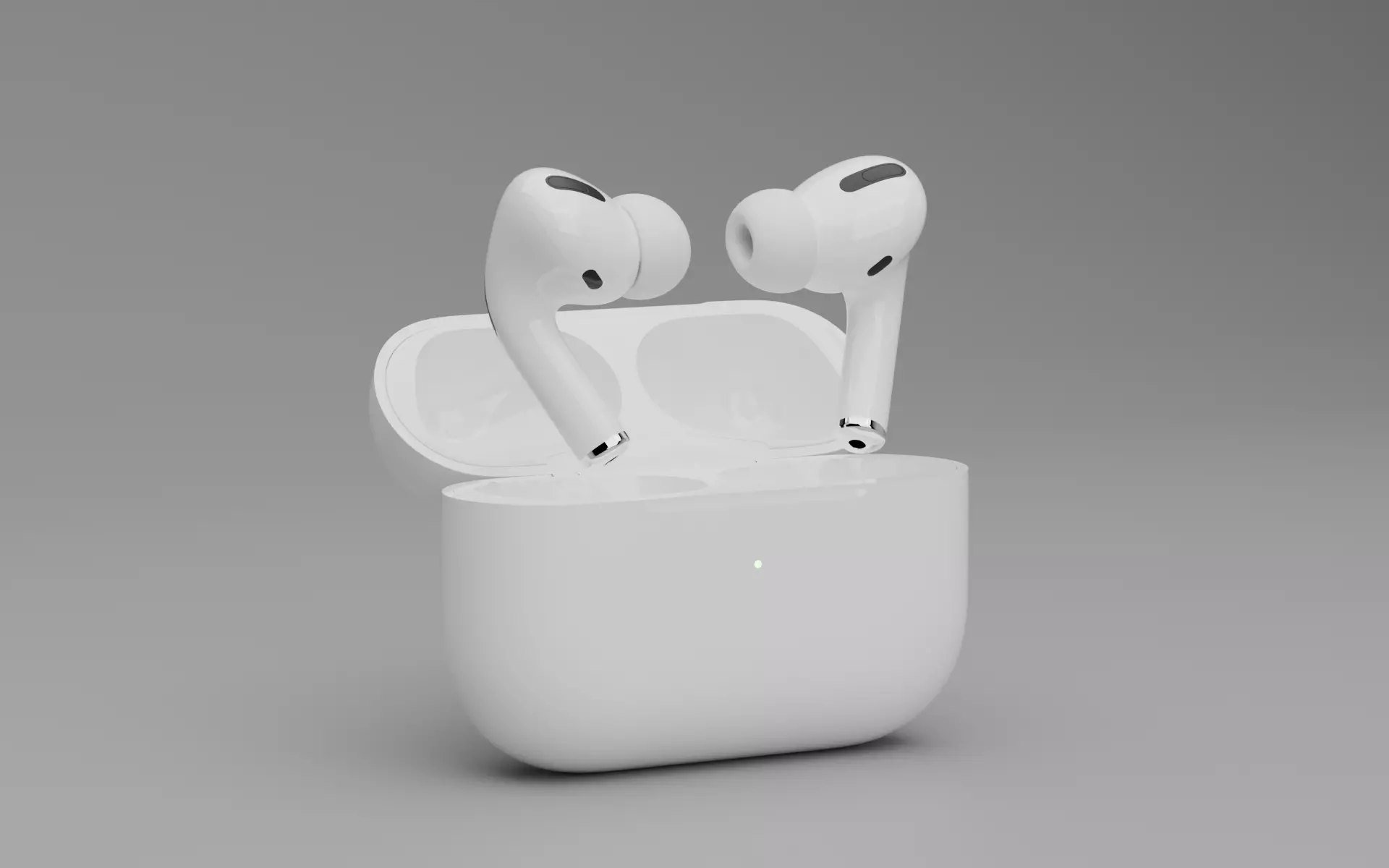 AirPods Pro 3D Model High-Quality Earphones Wireless Earbuds 3D model