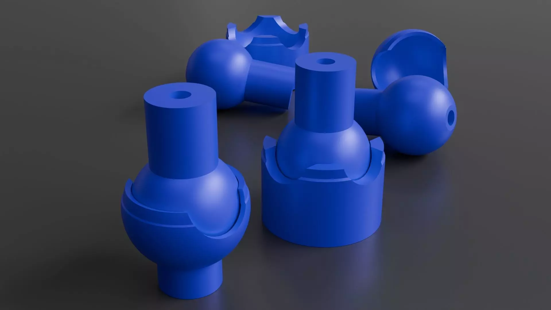 Ball Joint Connector 3D print model