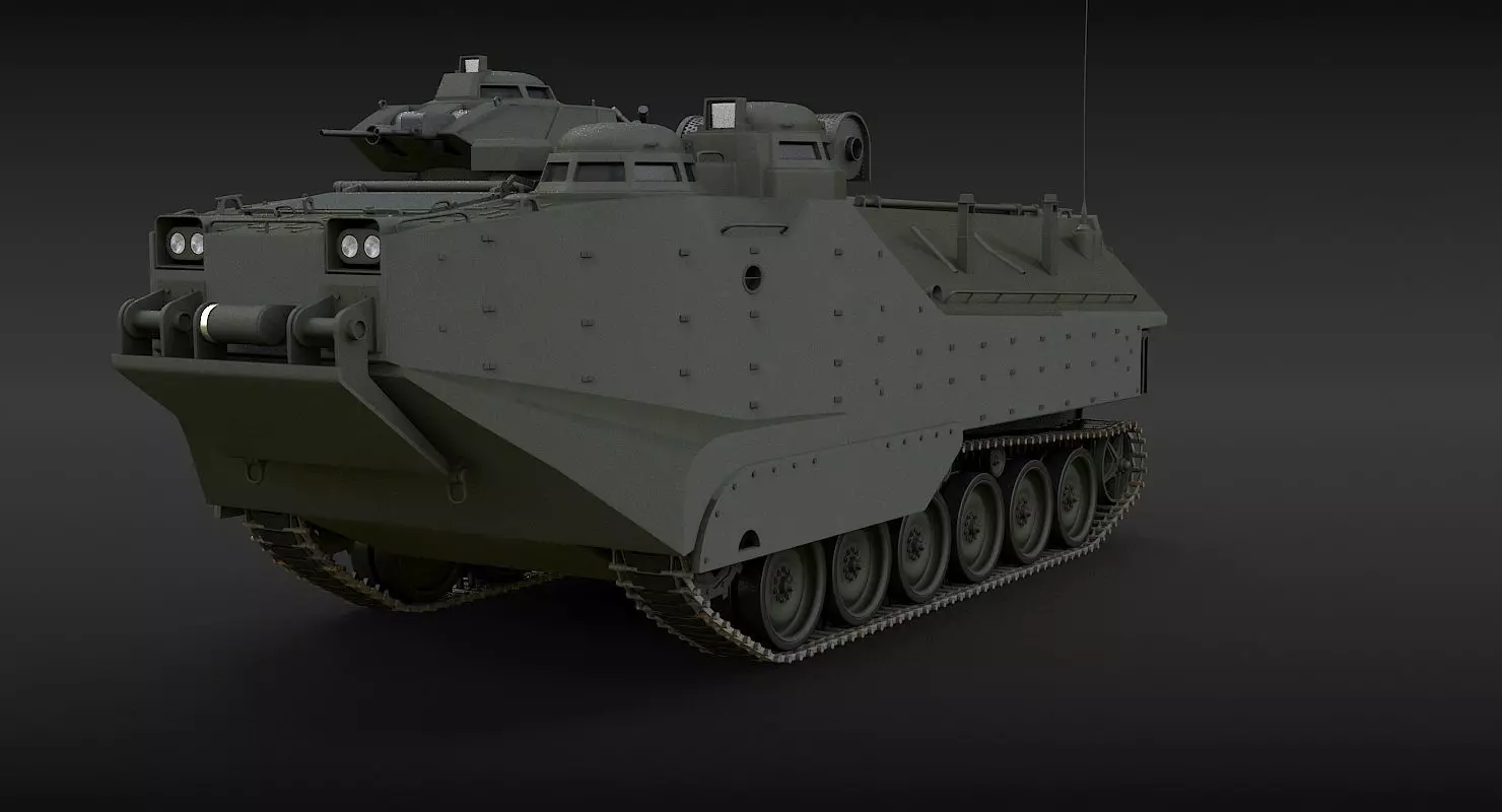 Assault Amphibious Vehicle 3D model