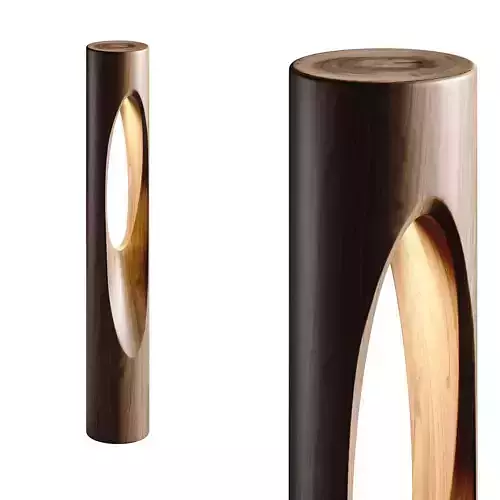 Scoop LED Bollard 3D model