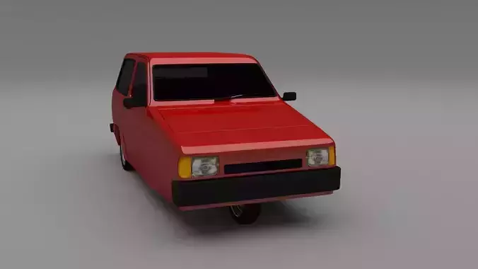 Reliant Robin 3D model