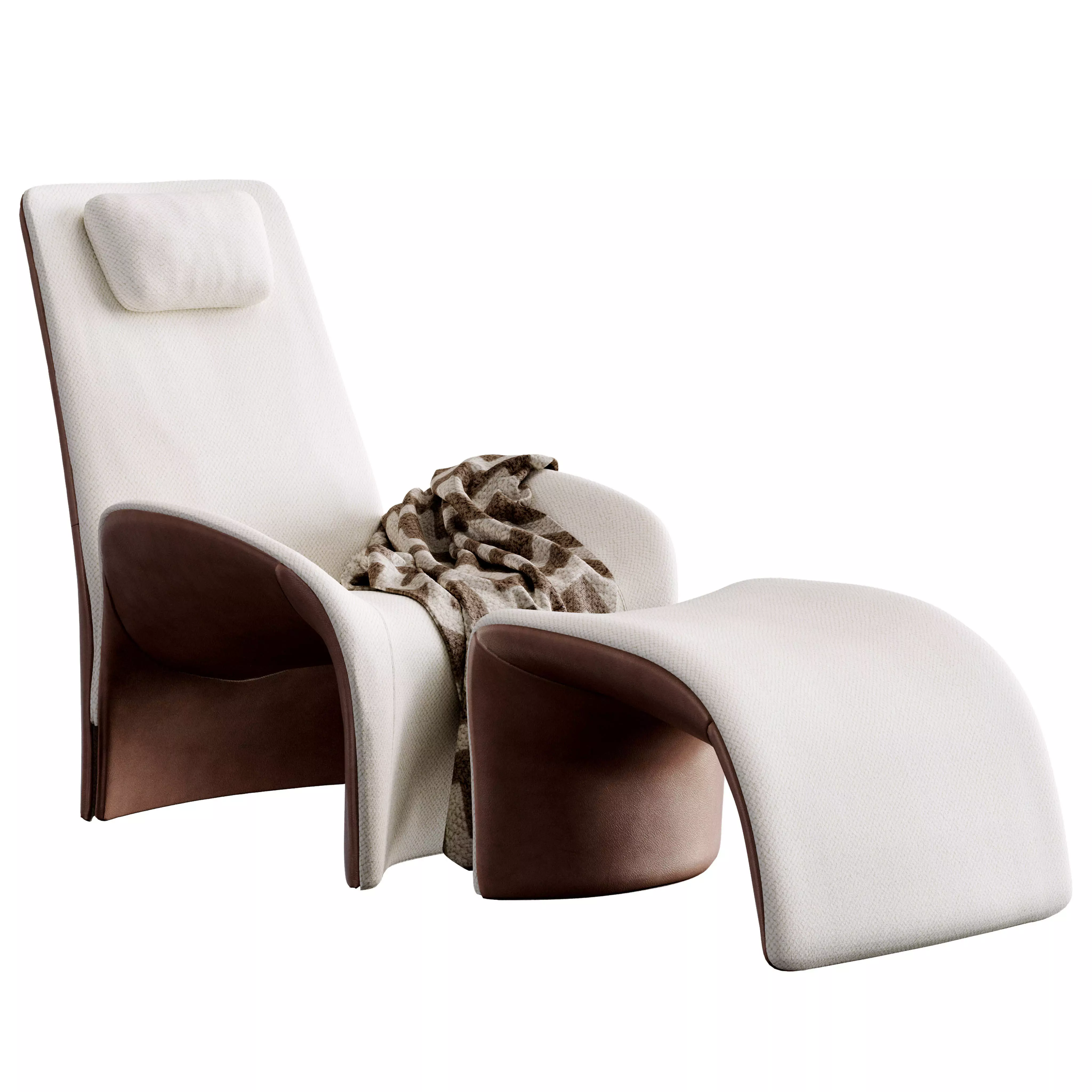 Armchair Eva By Giorgetti 3D model