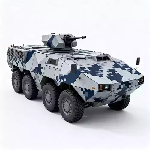 Urban Enforcer 8x8 APC 3D Model