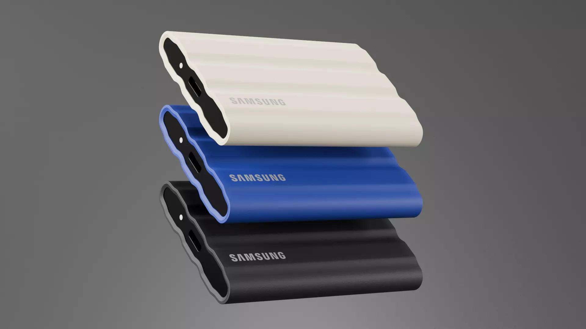 Samsung T7 Shield 3D model