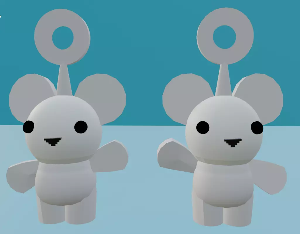 Tandemaus Key ring 3D print model