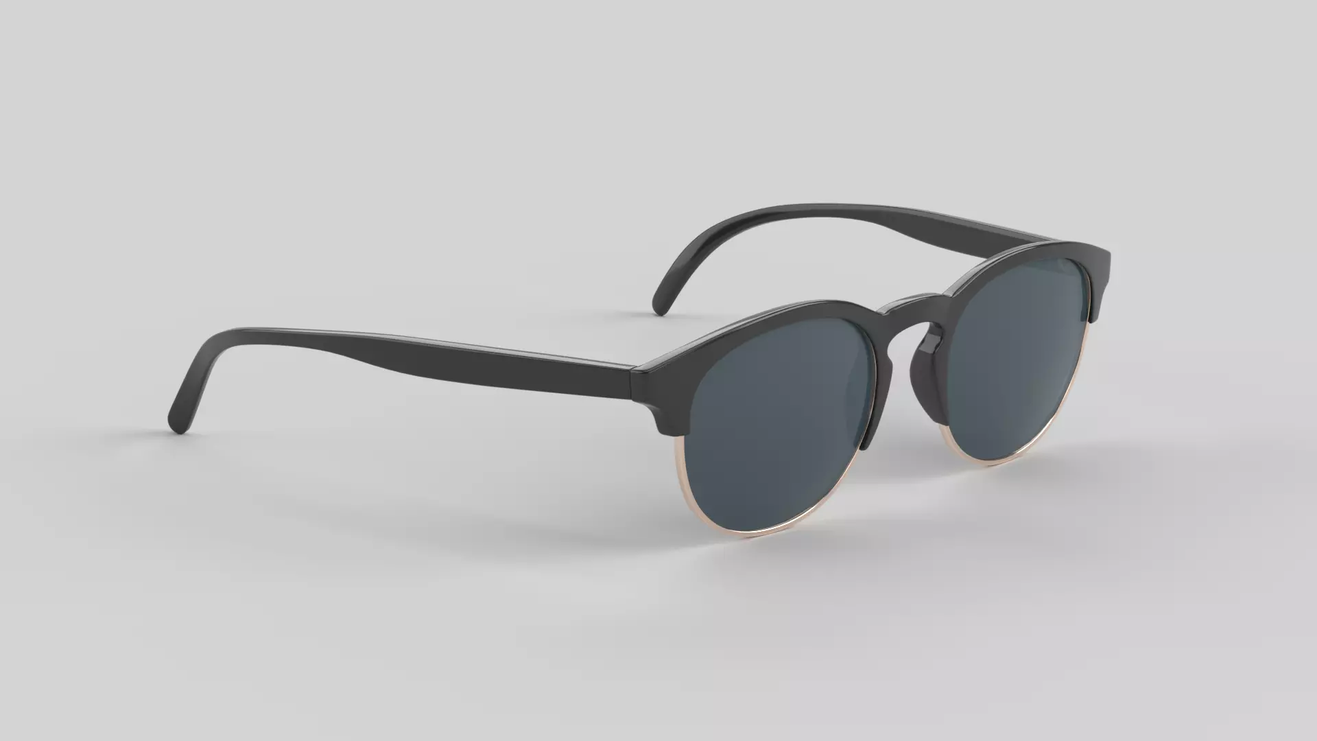 Avila Eyewear Glasses Low-poly 3D model