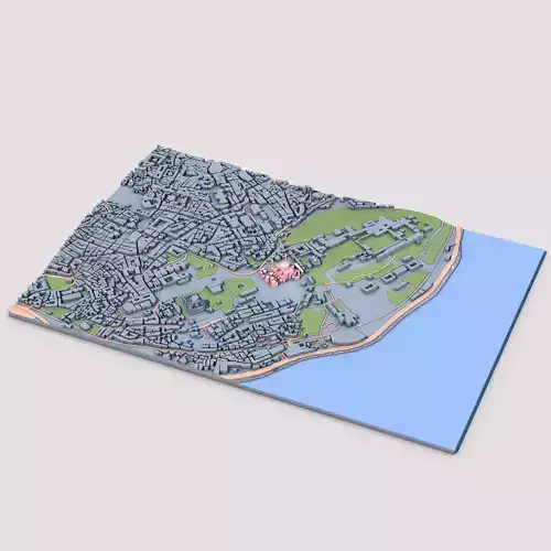 Hagia Sophia Grand Mosque in Istanbul Turkey 3D model