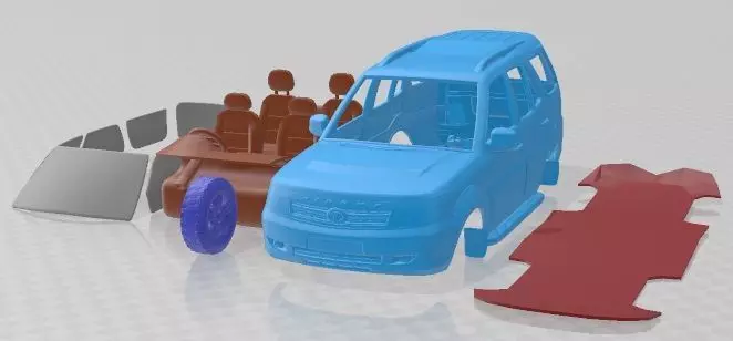 Tata Safari Storme 2015 Printable Car 3D print model