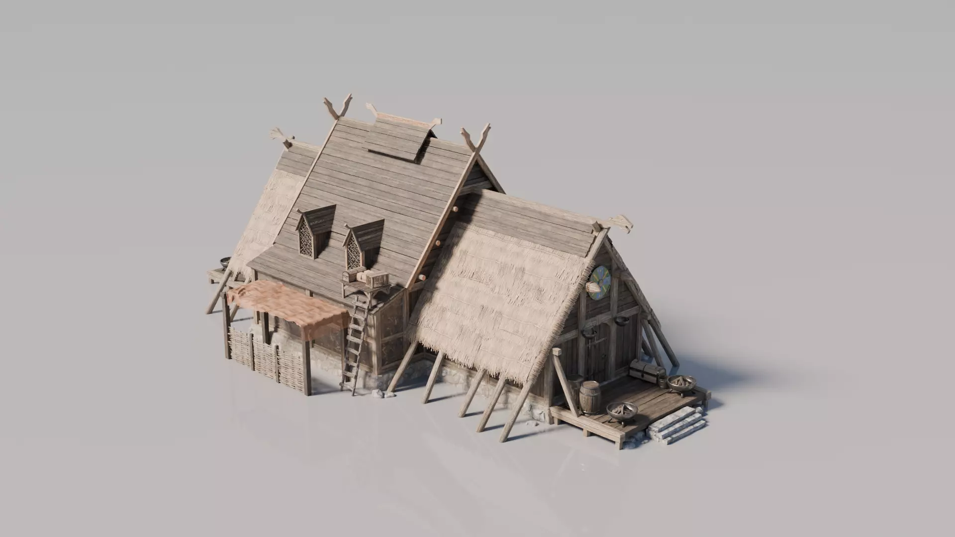 Nordic House 21 3D model