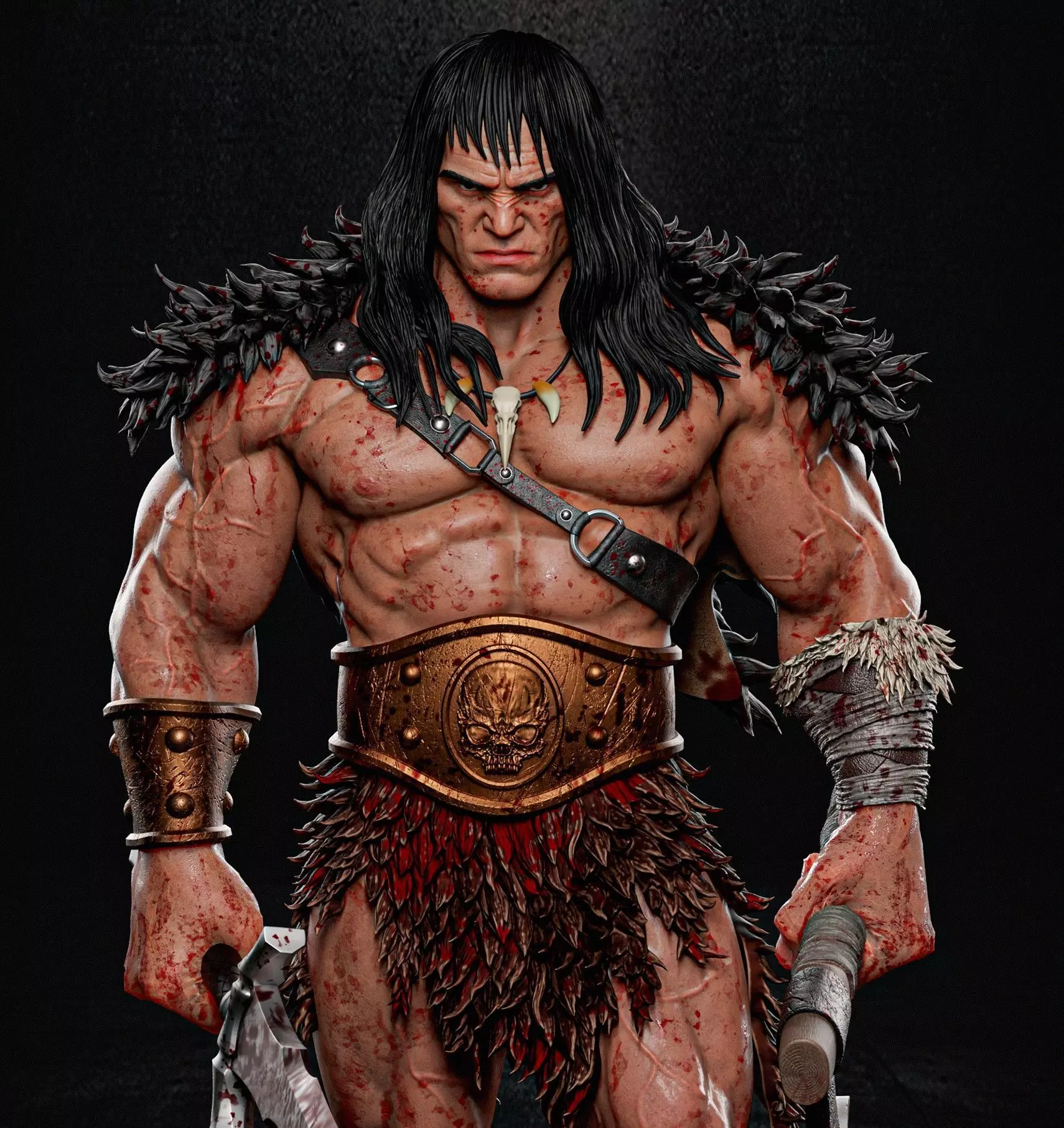 Conan The barbarian 3D print model