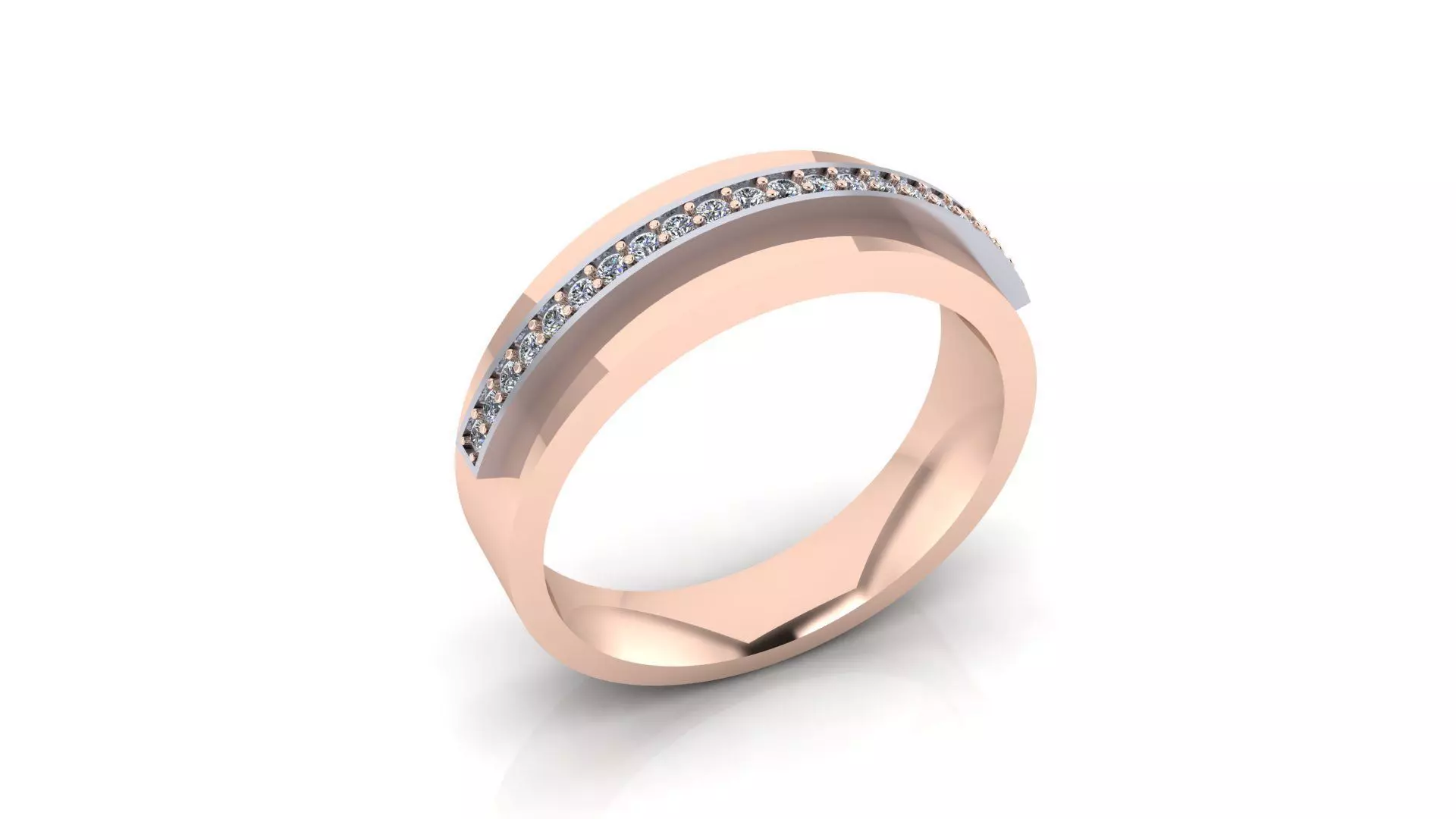 engagement jewelry ring 3D print model