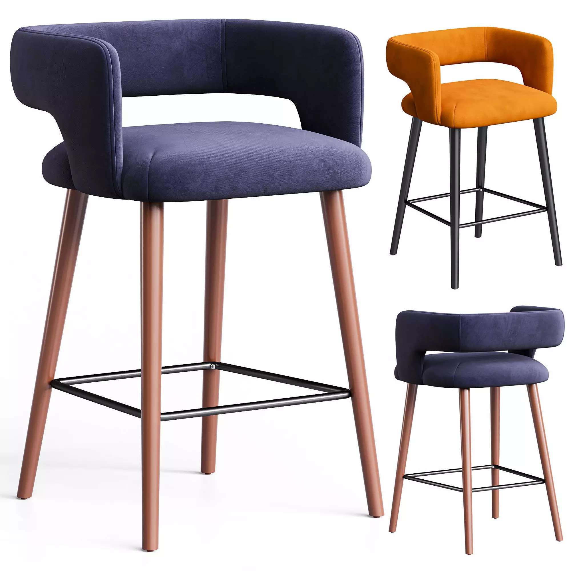 Mars BAR CHAIR 3D model