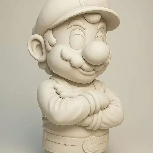 mario bros 3D print model