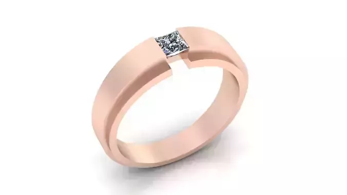 princes cut men engagement jewelry ring 