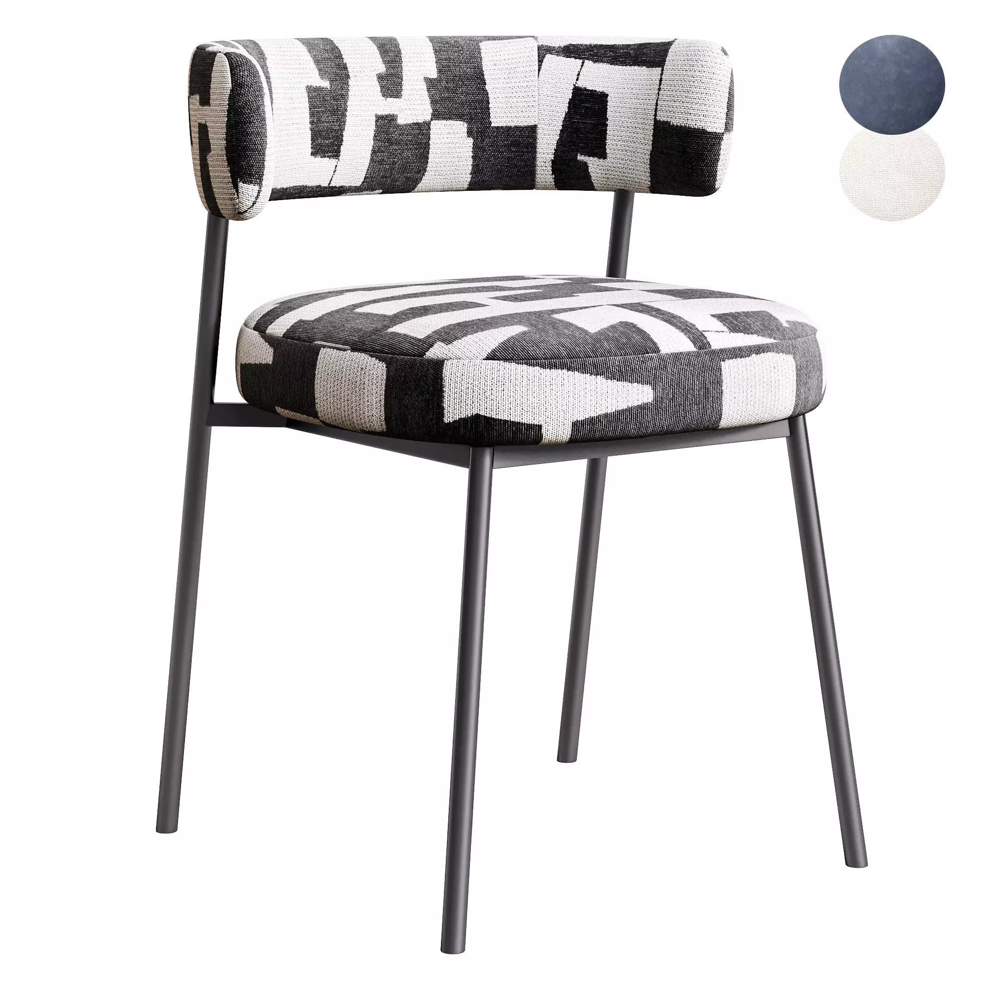 Dining Chair Folsom 3D model