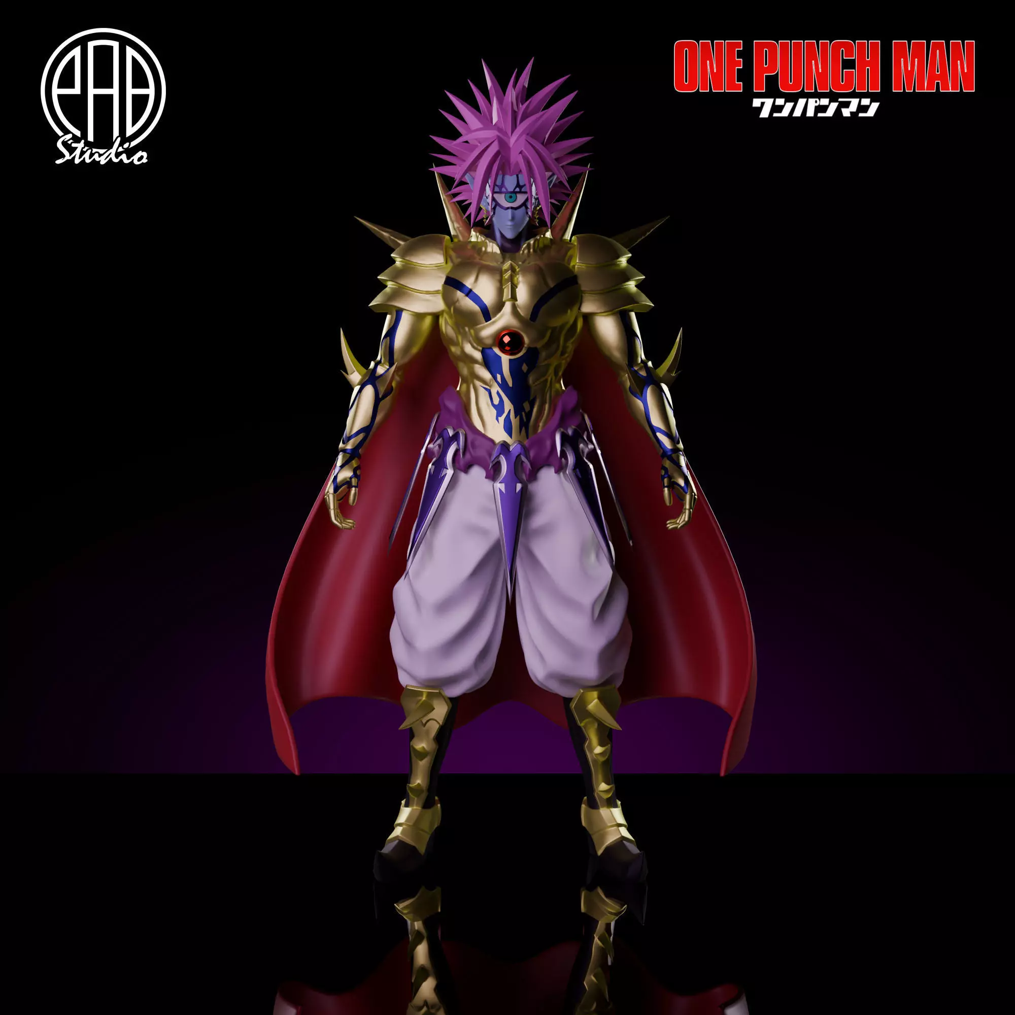 ONE PUNCH MAN - BOROS 3D print model
