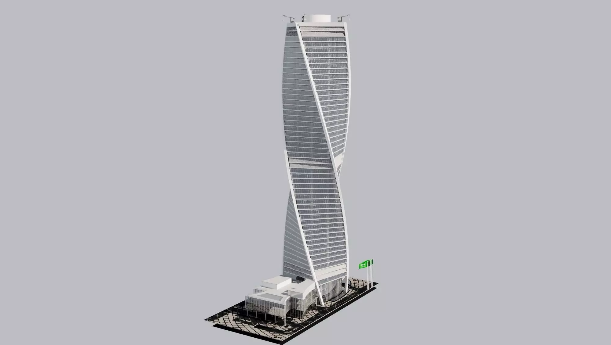 Al Majdoul Tower 3D model