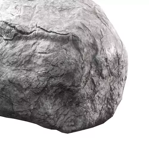 Low Poly Rocks Set 10 3D model 6